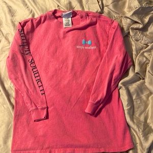 Girls simply southern shirt
